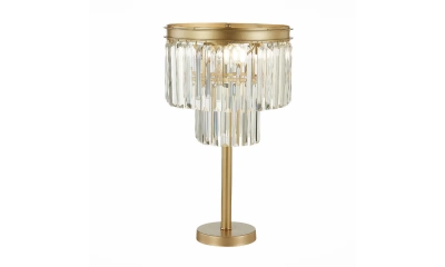 SL1624.204.03 Прикроватная лампа ST-Luce шампань/прозрачный E14 3*40W