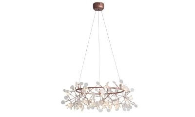 SL379.203.135 Люстра подвесная ST-Luce Медный/Белый LED 135*0,3W 3500K