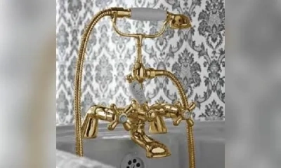 Sbordoni Etruria Смеситель Для Ванны На 2 Отверстия, Цвет Глянцевая Латунь