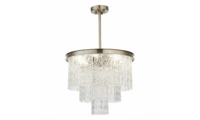 SL1230.102.06 Люстра потолочная ST-Luce Никель/Прозрачный E14 6*60W