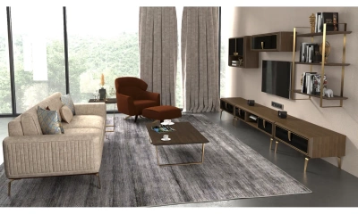 Диван 2Х Местный Carbon Turkey 181X98X83