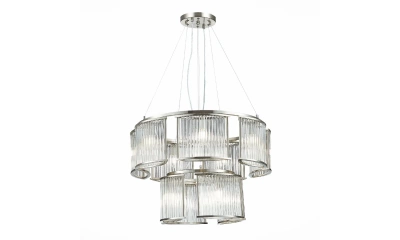 SL1627.103.11 Люстра подвесная ST-Luce Хром/Прозрачный E14 11*40W