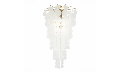 SL1231.303.12 Люстра подвесная ST-Luce Латунь/Белый E14 12*60W