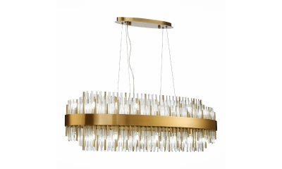 SL1158.303.32 Люстра подвесная ST-Luce Латунь/Латунь, Прозрачный G9 32*5W