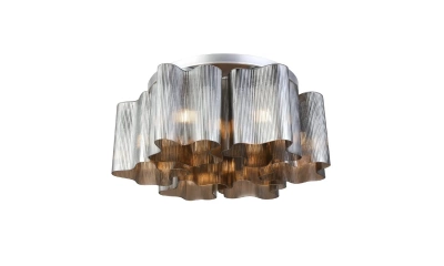 SL117.702.06 Люстра потолочная ST-Luce Серебристый/Дымчатый E27 6*60W