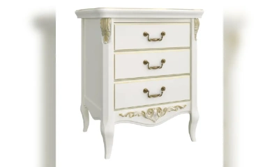 Тумба Kreind Romantic Gold Прикроватная 3 Ящика R117G