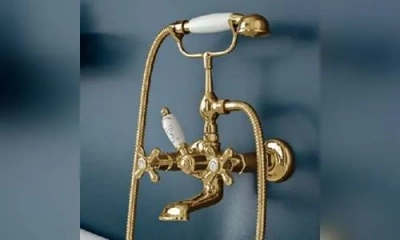 Sbordoni Etruria Смеситель Для Ванны На 2 Отверстия, Цвет Глянцевая Латунь