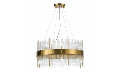 SL1158.303.16 Люстра подвесная ST-Luce Латунь/Латунь, Прозрачный G9 16*5W