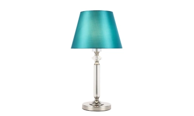 SL1755.174.01 Прикроватная лампа ST-Luce Никель/Зеленый E27 1*60W