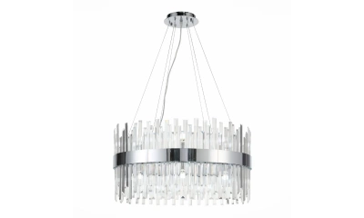 SL1160.103.18 Люстра подвесная ST-Luce Хром/Хром, Прозрачный G9 18*5W