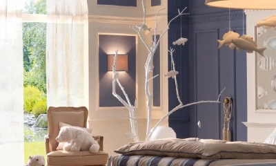 Детская Giorgio Casa Del Sogni 2 (кровать, тумба прикроватная, шакаф 3-х дверный)