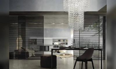 Дверь, Перегородка Stripe Фабрики Rimadesio