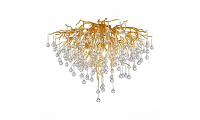 SL1651.202.10 Люстра потолочная ST-Luce Золотистый/Золотистый G9 10*5W