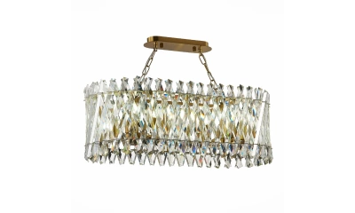 SL1170.303.10 Светильник подвесной ST-Luce Латунь/Прозрачный E14 10*40W