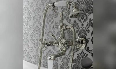 Sbordoni Deco Смеситель Для Ванны На 2 Отверстия, Цвет Черный Никель