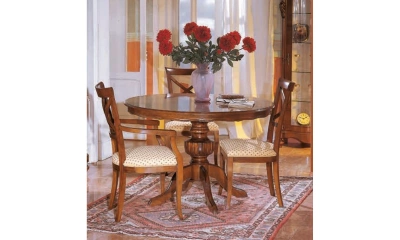 Столовая группа Vaccari Giovanni Bella Italia (стол обеденный, 4 стула)