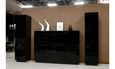 Helvetia Togo Комод 4 Дв. 2 Ящ., Венге