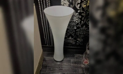 ваза стеклянная