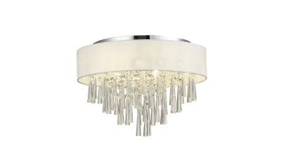 SL1351.502.06 Светильник потолочный ST-Luce Хром/Белый, Прозрачный G9 6*5W