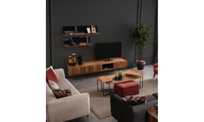 Комплект Мебели В Гостиную (Тумба Тв, Полка Малая, Полка Большая) Orix