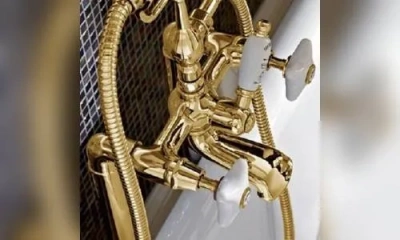 Sbordoni Magnolia Смеситель Для Ванны На 2 Отверстия, Цвет Глянцевая Латунь