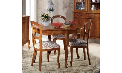 Столовая группа Vaccari Giovanni Bella Italia (стол обеденный, 4 стула).