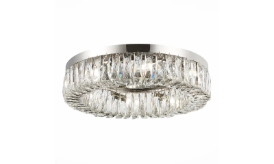 SL1226.102.08 Люстра потолочная ST-Luce Никель/Прозрачный E14 8*40W