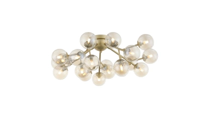 SL438.202.20 Люстра потолочная ST-Luce Золотистый/Коньячный G9 20*5W