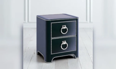 Прикроватная Мягкая Тумба 2 Ящика T107-Nn-B18