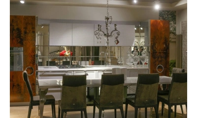 Кухня С Островом Aster Cuciner Luxury Glam