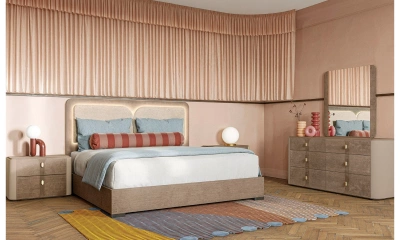 Комплект мебели в спальню Alf Group Hebe (Кровать 160x200, комод, 2 тумбы)