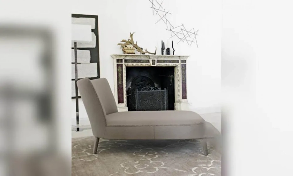 Кушетка С Закругленным Изголовьем, Febo - Maxalto - фото 1