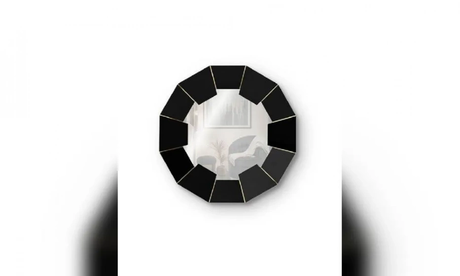 Настенное Зеркало Darian Black - фото 1