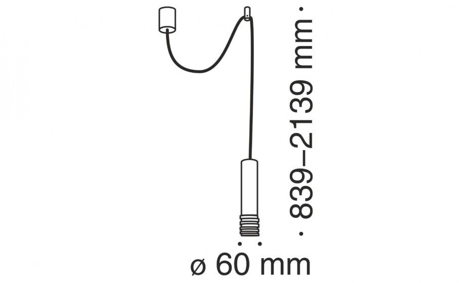 Подвесной Светильник Technical P025Pl-01W - фото 2