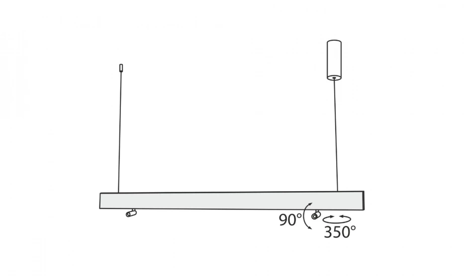 Подвесной Светильник Technical P068Pl-L27W4K - фото 3