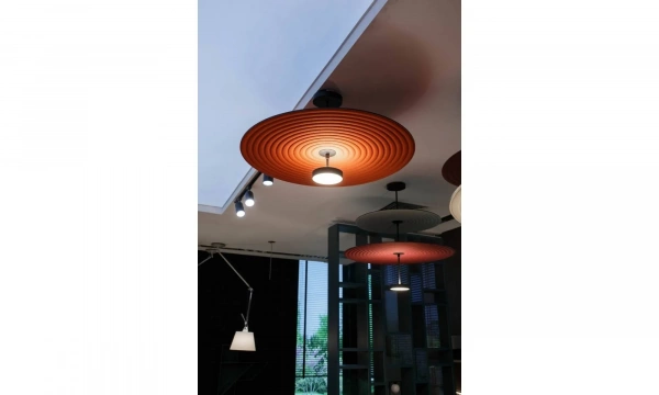 PENTA PENTA светильник подвесной FEEL SMALL H52 matt black Brick Red