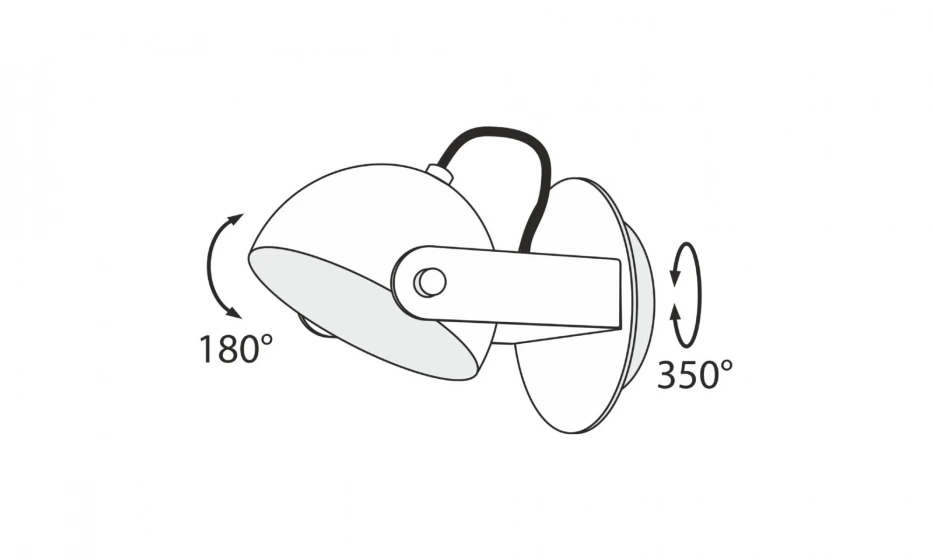 Бра Technical Mod047Wl-L5B3K - фото 5