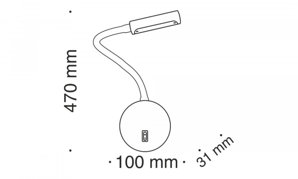 Бра Technical C035Wl-L3W3K