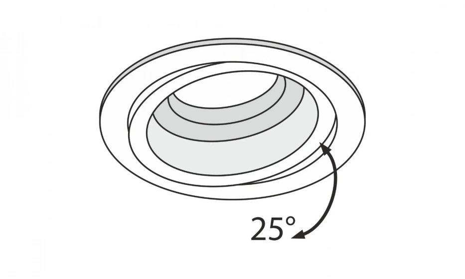 Встраиваемый Светильник Technical Dl025-2-01B - фото 2