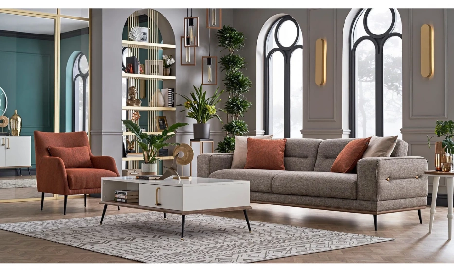 Диван 2Х Местный Larina Turkey 190X82X78 - фото 2