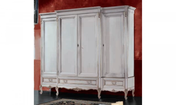 Комплект мебели в спальню Vaccari Giovanni Bella Italia (кровать 180*200, 2 тумбы прикроватные, комод, шкаф 4-х дверный)