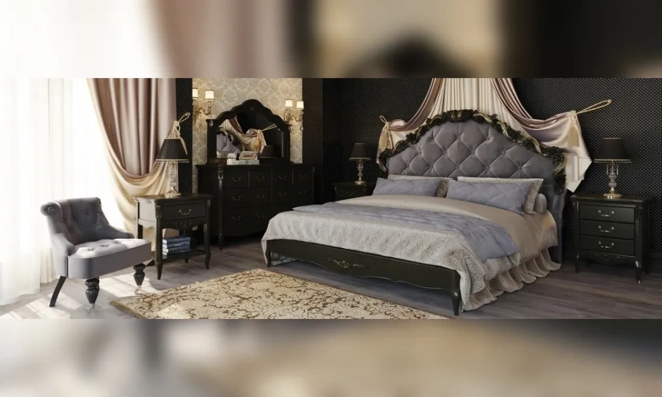 Тумба Kreind Nocturne Прикроватная 3 Ящика N117 - фото 3