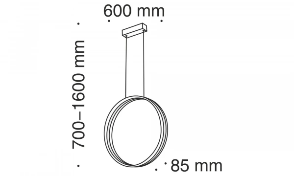 Подвесной Светильник Technical Mod808-Pl-01-70-W