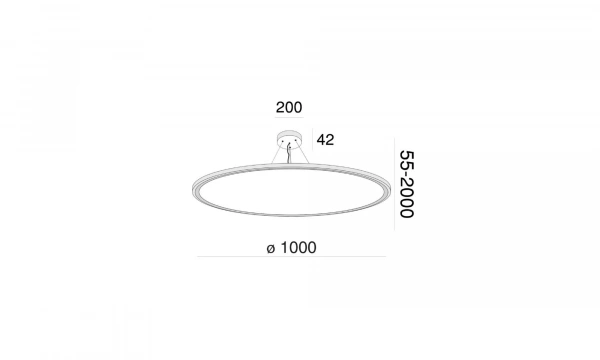 Подвесной Светильник Technical Mod057Pl-L96W4K