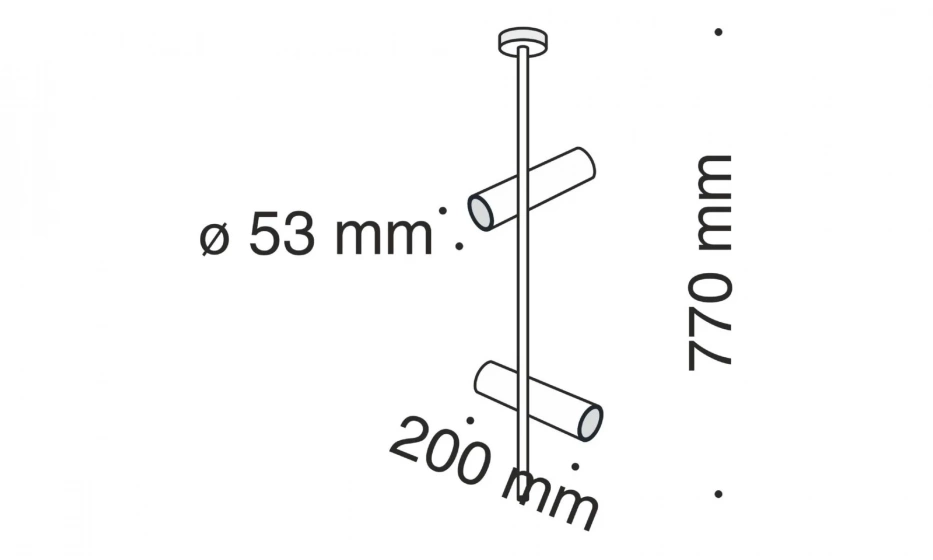 Потолочный Светильник Technical C021Cl-02B - фото 3