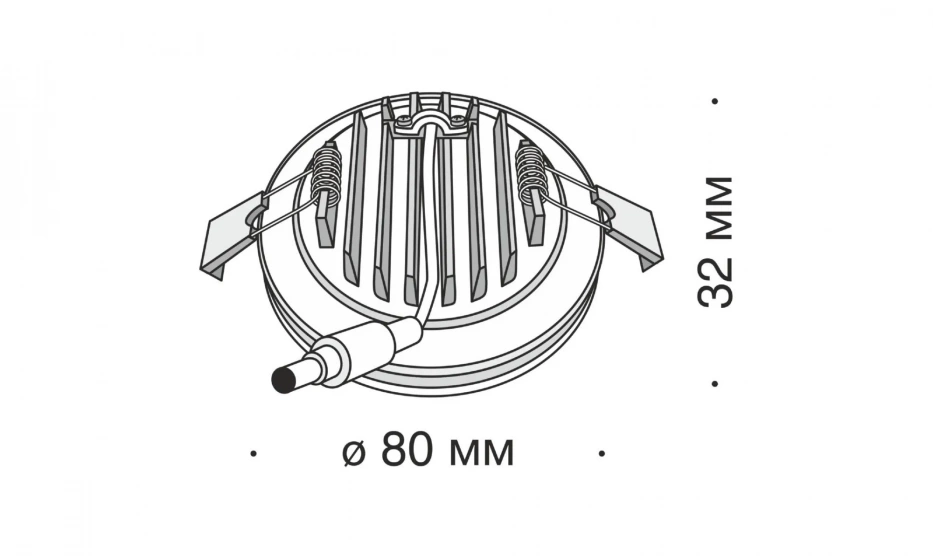 Встраиваемый Светильник Technical Dl2001-L7W4K - фото 4