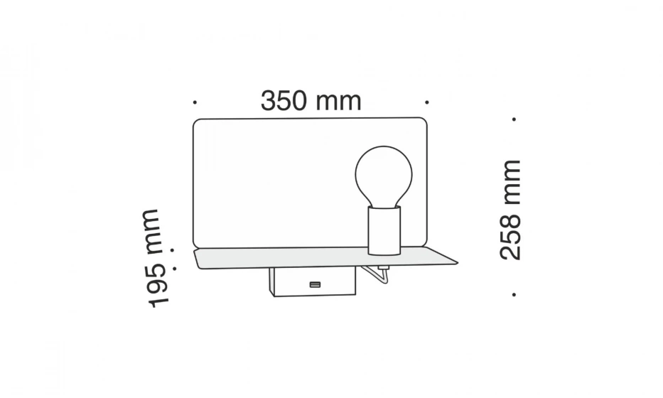 Бра Technical C182-Tl-01-W - фото 2