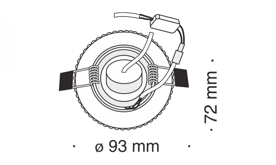 Встраиваемый Светильник Technical Dl294-5-3W-Wc - фото 4