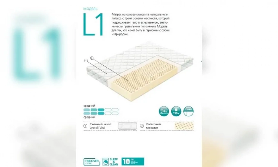 Матрас Вегас L1-1 - фото 1