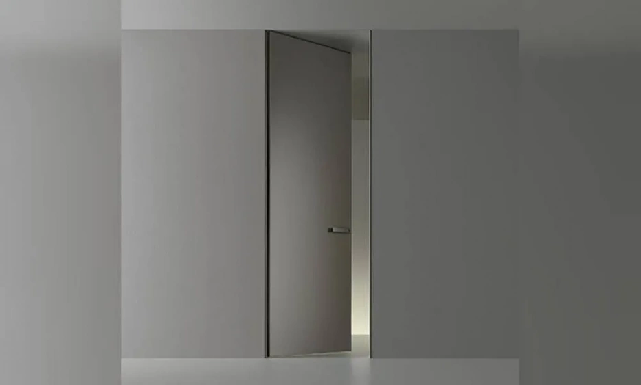 Дверь Zoon 81 стекло черное фабрики RIMADESIO - фото 1